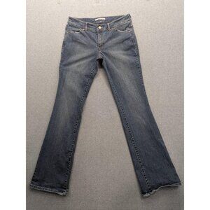 Gianni Bini Jeans Womens 29 Blue Medium Wash Mid Rise Bootcut Stretch Denim